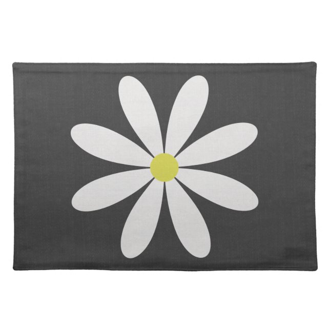 Cute & Modern Daisy Placemat (Front)