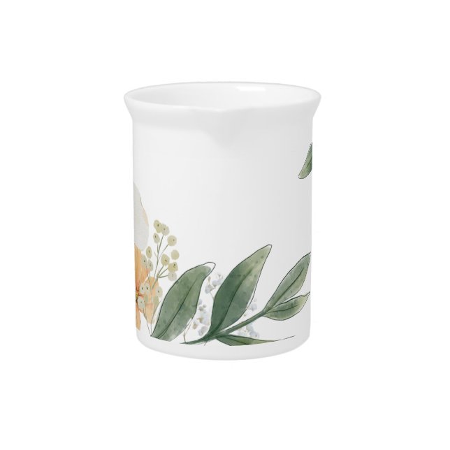 Cute modern farmhouse Mug teacup Beverage Pitcher (Front)