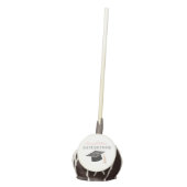 Cute Modern Girly Graduation Party Cake Pops (Front)