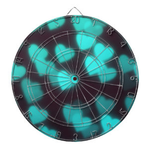 Cute Modern Heart Pattern Dartboard