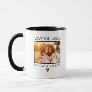 Cute Modern Mother's Day Photo Mug