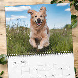 Cute Modern Pet Family Dog Personalized Photo 2026 Calendar