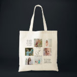 Cute Modern Photo Collage Best Grandma Ever       Tote Bag<br><div class="desc">Unique modern cute photo collage with trendy artistic typography with dedication to your beloved grandmother to celebrate Mother's Day or grandma's birthday with this nice keepsake. Personalize it with your best photos and grandchildren's names.</div>