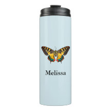 Cute Modern Photography Butterfly Add Name