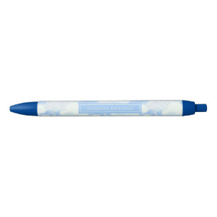 Cute Modern Rain Clouds Personalized Name Pen