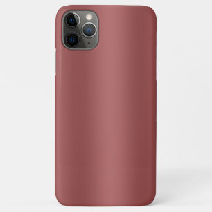 Cute Modern  Watercolor gradient solid red color  iPhone 11 Pro Max Case