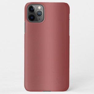 Cute Modern  Watercolor gradient solid red color  iPhone 11Pro Max Case