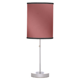 Cute Modern Watercolor gradient solid red color Table Lamp