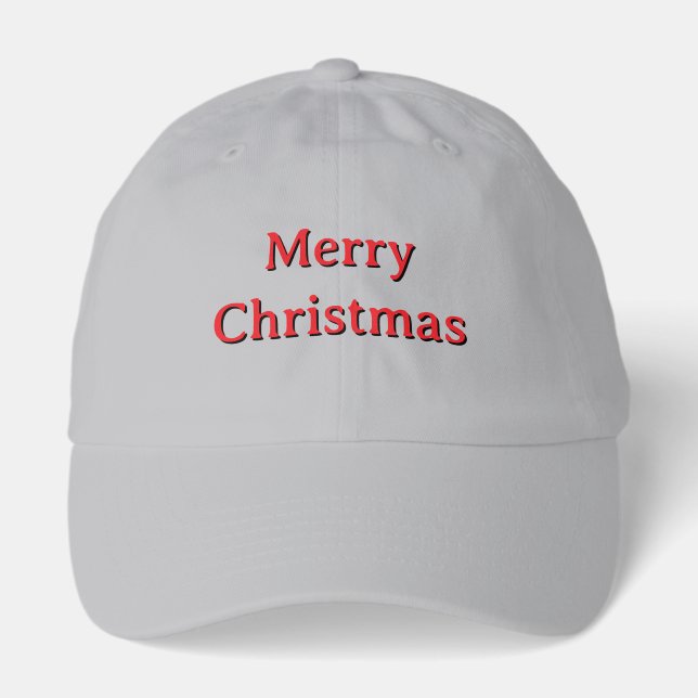  Cute modren Typography Hat (Front)