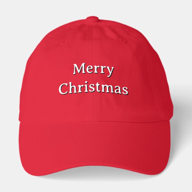  Cute modren Typography Hat (Front)