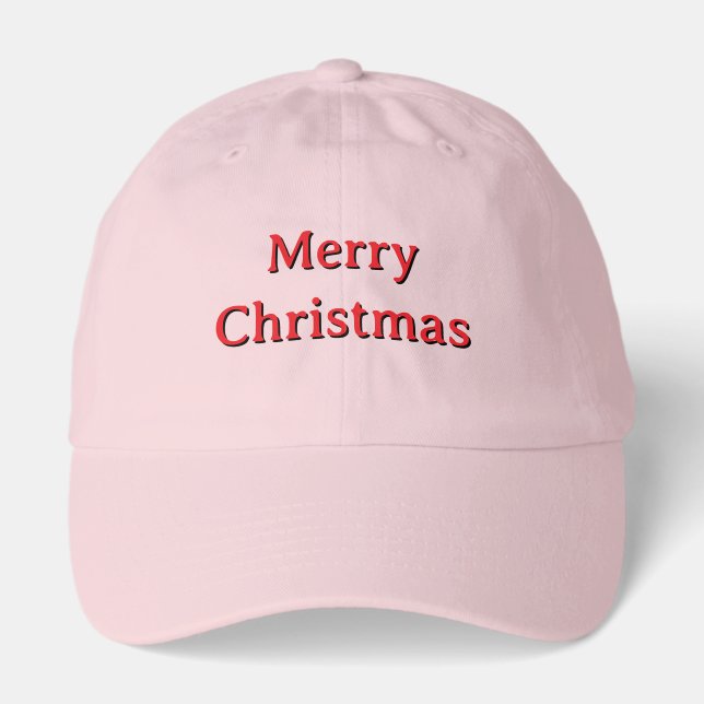  Cute modren Typography Hat (Front)