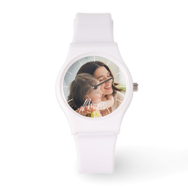 Cute Mom daughter Add your photo eWatch Watch (Front)
