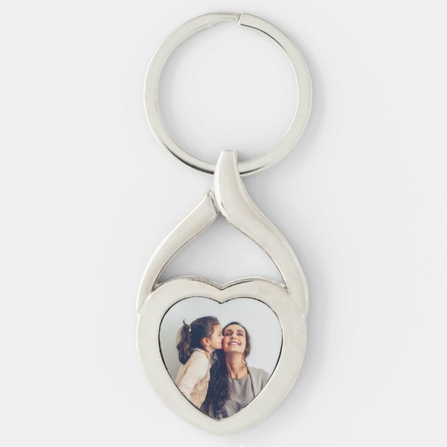 Cute Mom & Daughter Keychain (Front)