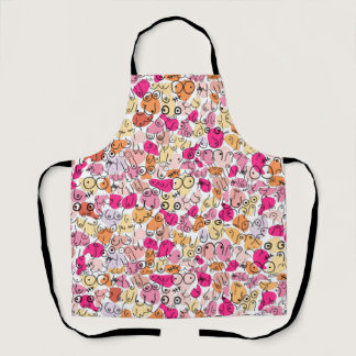 cute mom design apron