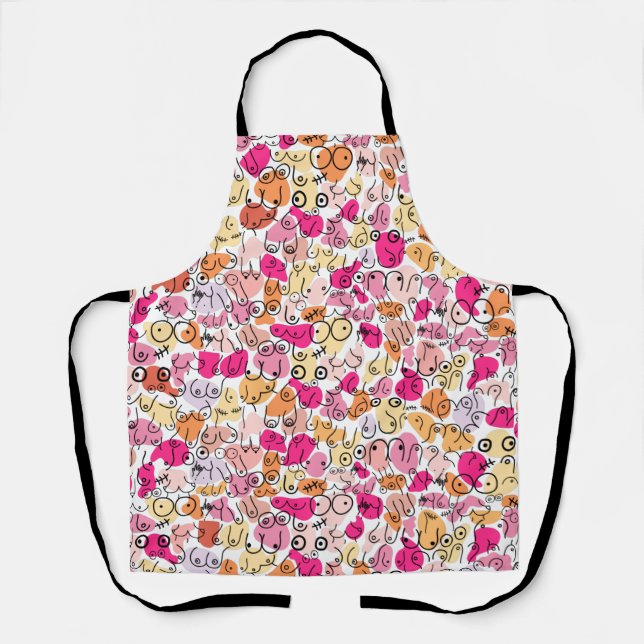 cute mom design apron (Front)