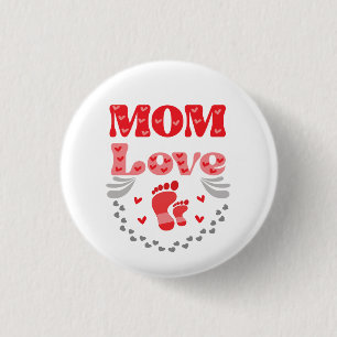 Cute Mom Love Button