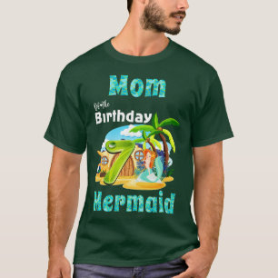 Cute Mom Of The 7th Birthday T-Shirt