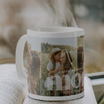 Cute Mom Overlay Typography 4 Photo  Coffee Mug<br><div class="desc">Discover an ideal gift that perfectly combines personal touch and aesthetic appeal. Our Cute Mom Overlay Typography 4 Photo Coffee Mug allows you to feature four cherished memories with your mom while enjoying a cup of coffee. This mug not only offers a unique design, it also adds a sentimental touch...</div>