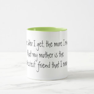cute mom the best friendmother's day mug gift idea