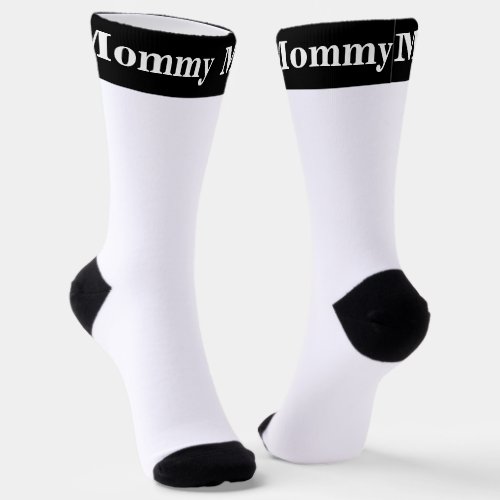 Cute Mommy Crew Socks