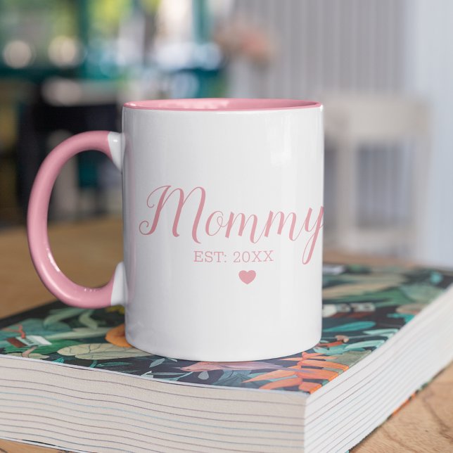 Cute Mommy Est:20XX Mothers Day Mug (Creator Uploaded)