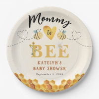 Cute Mommy to Bee Gender Neutral baby shower
