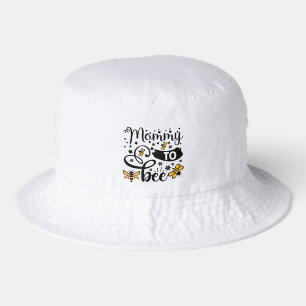 Cute Mommy-to-bee word art  Bucket Hat