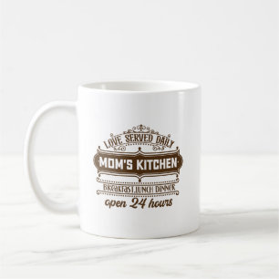 Cute Mom's kitchen word art Coffee Mug