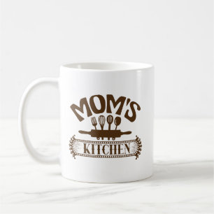 Cute Mom's kitchen word art Coffee Mug