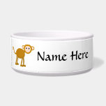 Cute Monkey. Bowl<br><div class="desc">A design featuring a cute monkey.</div>