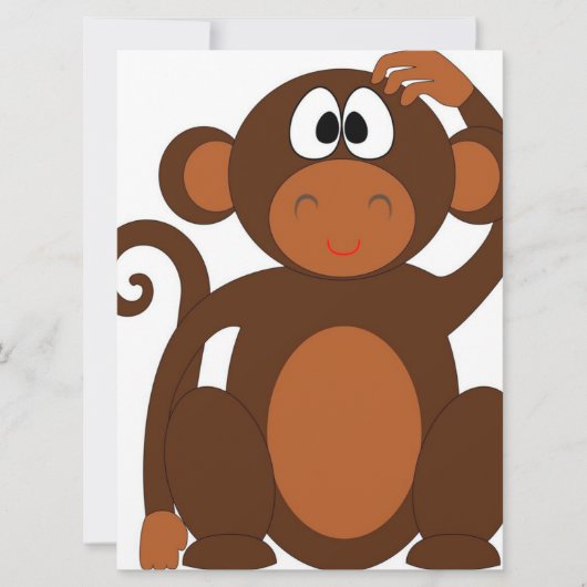 cute monkey| Cute Canvas (Front)