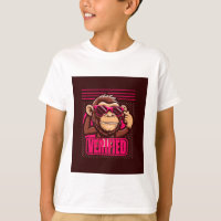 cute monkey design