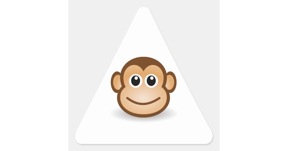happy monkey face