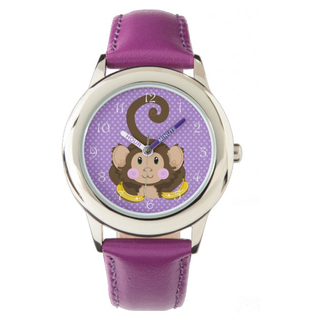 Cute Monkey Print, Apple Watch Band 38mm / 40mm / 41mm / 42mm / 44mm /  45mm, Vegan Faux-leather Watch Strap Wrist Bracelet. - Etsy