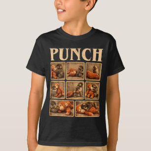 Cute monkey punch baby T-Shirt