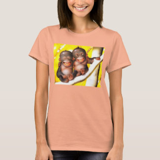 cute monkeys T-Shirt