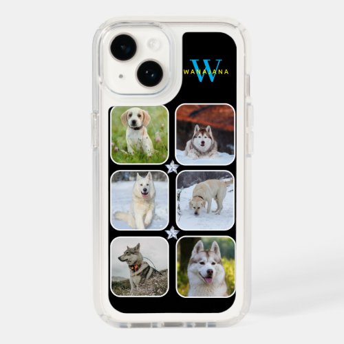 Cute Monogram Custom Dog Photo Apple X11121314 Speck iPhone 14 Case