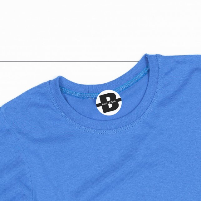 Cute monogram Kid Name Clothing Kids' Labels (Creator Uploaded)