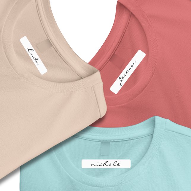 Cute monogram Kid Name Clothing Kids' Labels (Creator Uploaded)