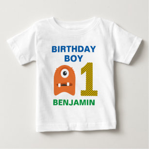 IT'S MY 1ST BIRTHDAY PERSONALISED BABY TODDLER T SHIRT KIDS FUNNY GIFT CUTE