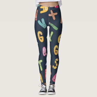 Cute monster alphabets  