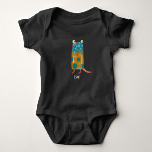 Cute Monster Baby Bodysuit