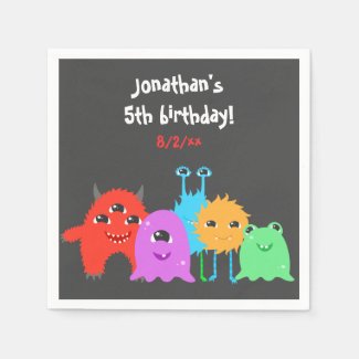 Cute Monster Birthday