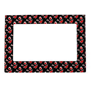 Cute monster face patterns license plate frame
