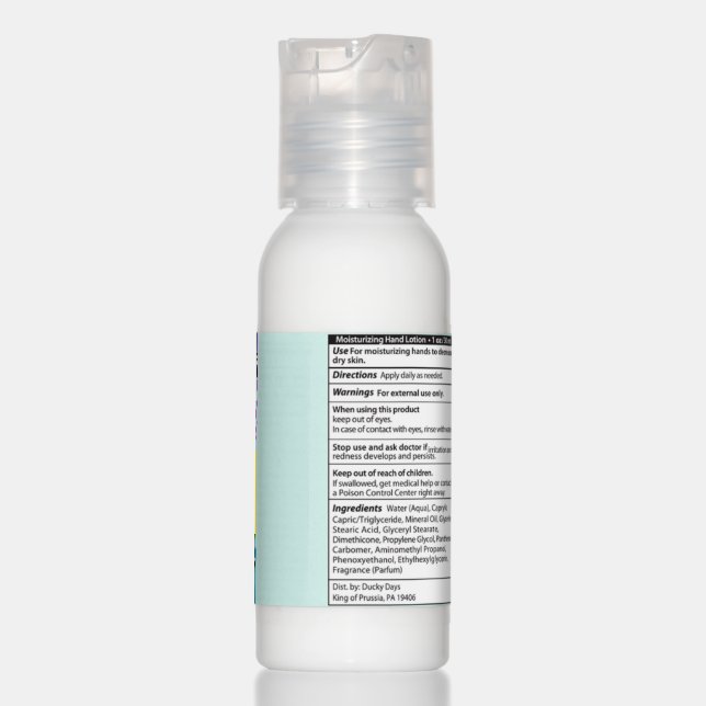 Cute Monster Mash Hand Sanitizer (Back)