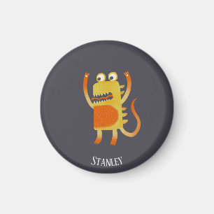 Cute Monster Personalized Magnet