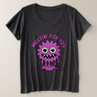 Cute Monster Plus Size T-Shirt
