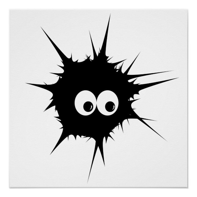 Cute monster poster (Front)