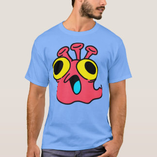 Cute Monster With Silly Face T-Shirt