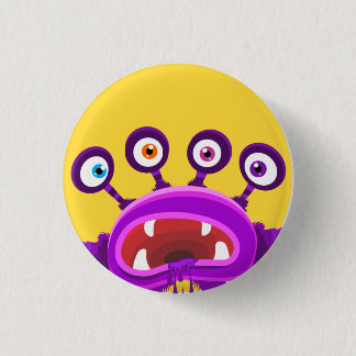 CUTE MONSTERS BUTTON